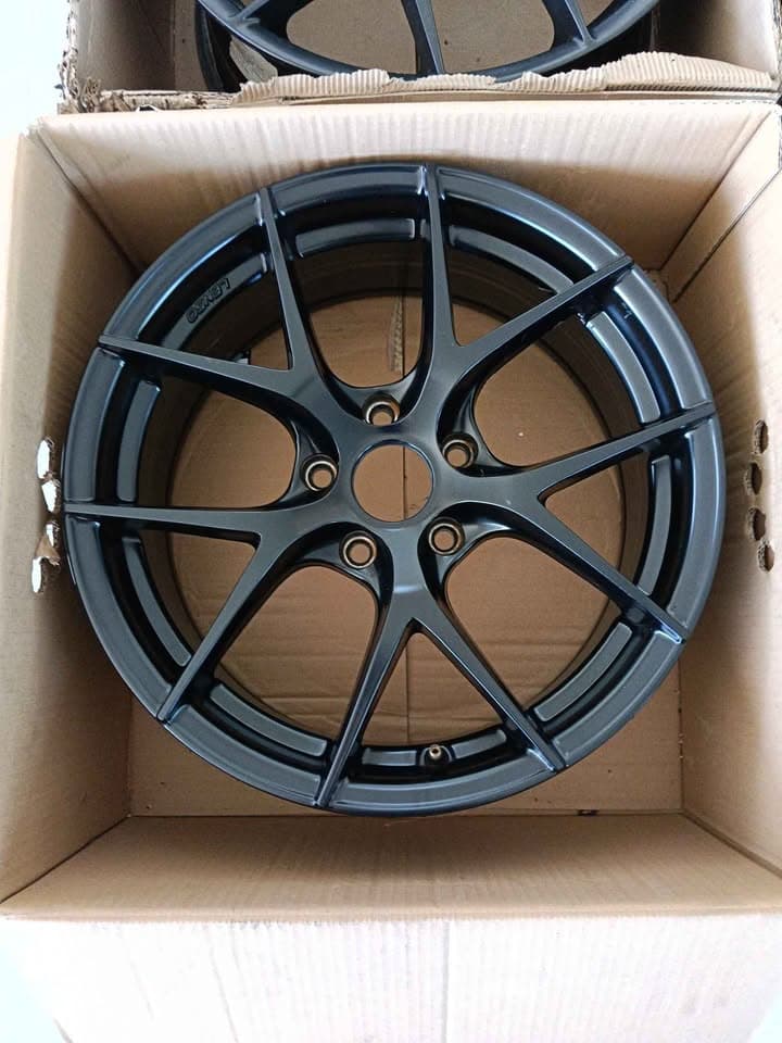 二手BBS FI-R轮毂17寸，ET35/PCD114.3五孔，成色好无修复 - 图片4