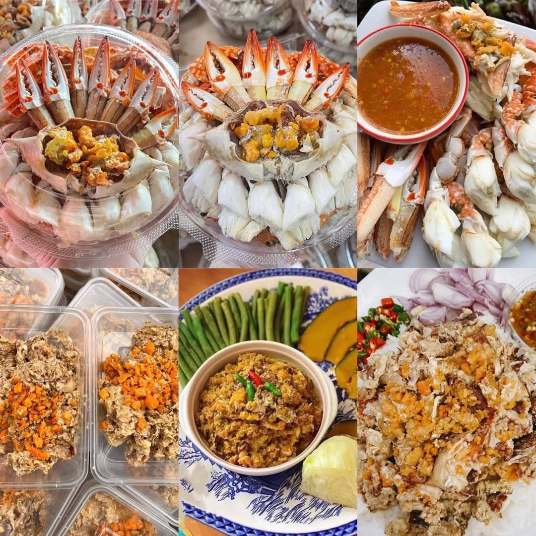 周四10月22日配送：新鲜蒸熟青蟹肉与蟹黄，免剥壳更省心 - 图片1