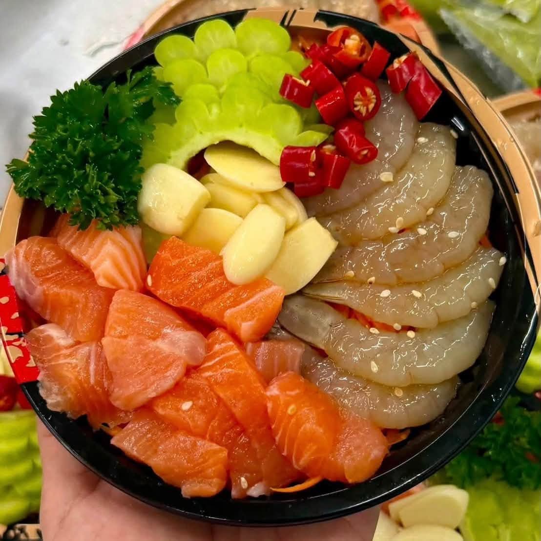 10月23日周五配送：醉虾刺身套餐159铢，含酱油/生抽两种口味 - 图片1