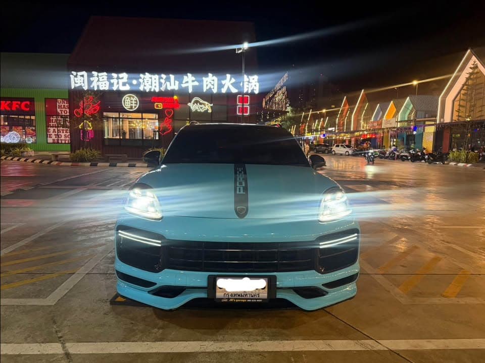 2018保时捷卡宴：全车内外灯光升级及前后脸改装服务 - 图片6