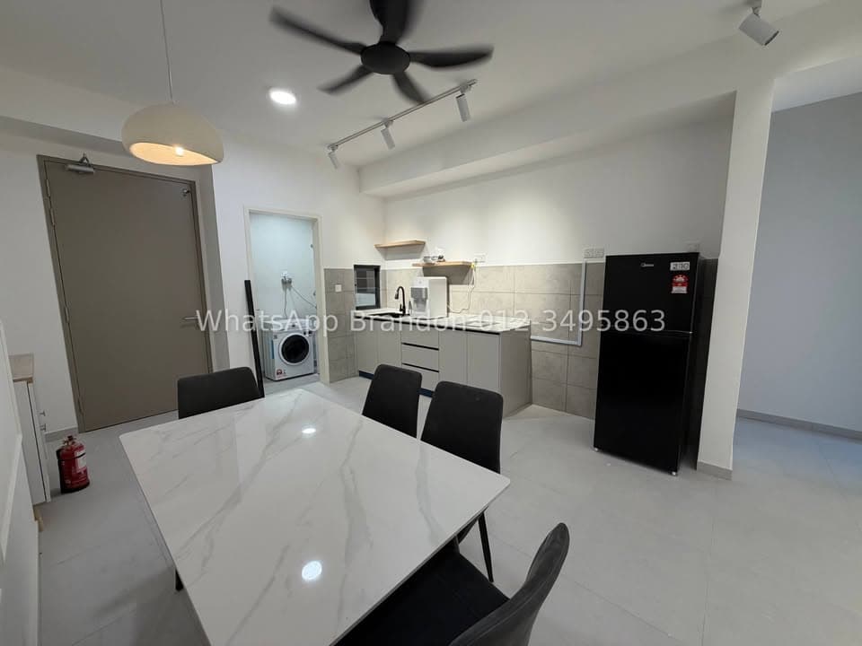 Bright Furnished Middle Room RM850 at D'Terra Residences - 图片4