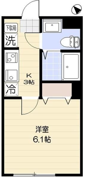 埼玉市浦和区北浦和1K公寓出租，2025年6月建成，近北浦和站步行3分钟 - 图片1