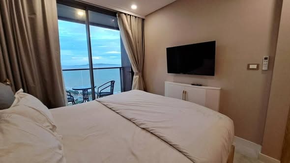 科帕卡巴纳海滩 Jomtien Millionaire 出租 1 卧室 - 图片2