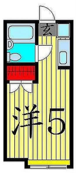 东京丰岛区南大冢1R公寓出租，月租4.5万日元，欢迎外国人申请 - 图片1