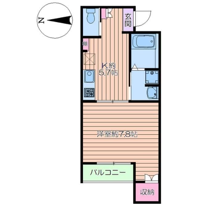 东京板桥区1DK公寓：东武东上线时场台站步行10分，月租9.6万日元，2025年6月竣工封面图
