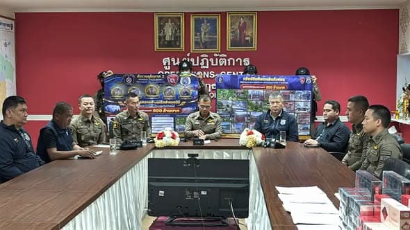 泰国春武里邦拉蒙突击搜查12处豪宅，查获疑似外籍代持资产超8亿泰铢 - 图片2