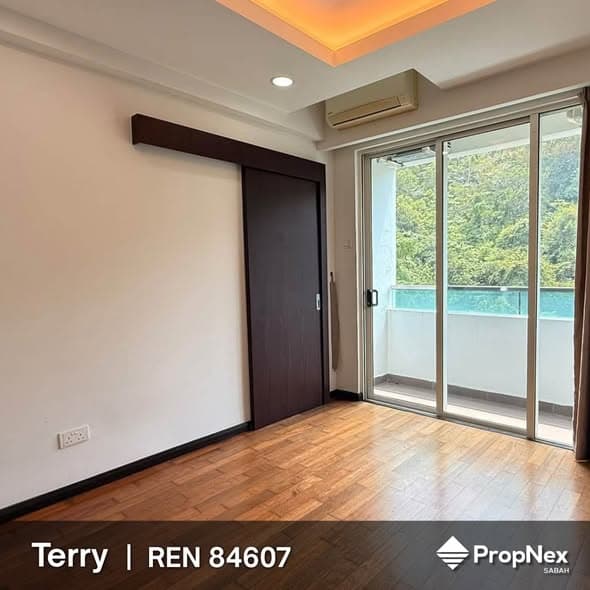 哥打基纳巴卢Likas Bay Residence高楼层转角单位出售，125万令吉可议 - 图片2