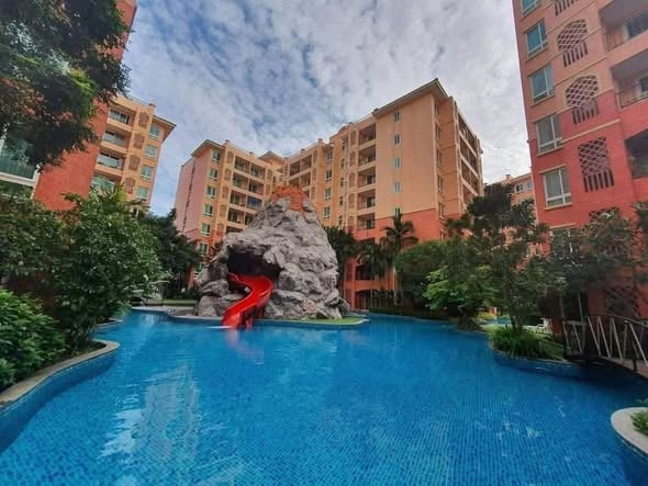芭提雅Jomtien Seven Seas公寓出租：37平一居室，月租1.5万泰铢，全家具