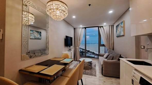 科帕卡巴纳海滩 Jomtien Millionaire 出租 1 卧室
