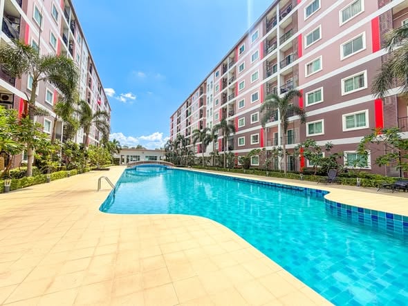 芭提雅CC Condominium 2两居室降价41万泰铢，现仅需199万泰铢