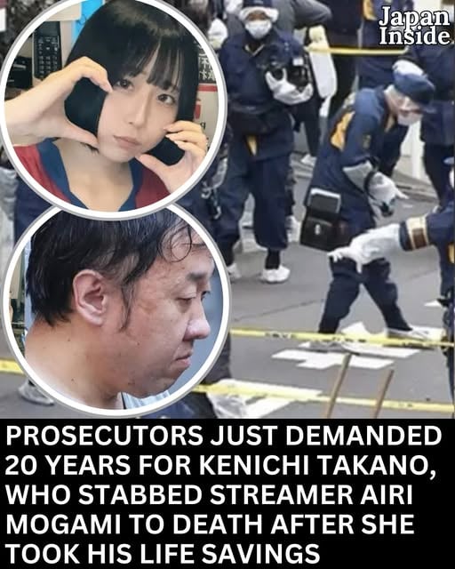 日本男主播为女主播借高利贷1.6万美元，见面后将其刺死，检方求刑20年