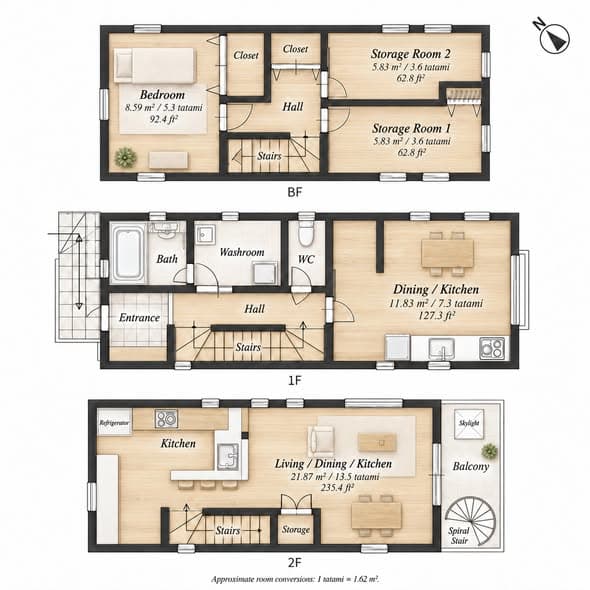 UNIQUE TOKYO FAMILY HOME FOR SALE | FUNABORI - 图片4