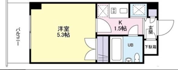 横滨港北区1K公寓出租:距綱島站9分钟,月租5.9万日元,2026年12月入住 - 图片1