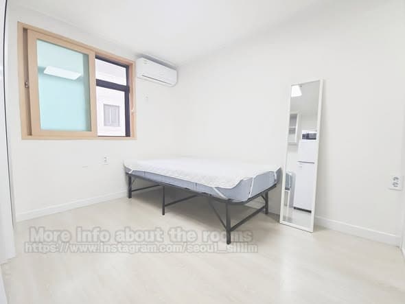 首尔衿川站旁19平精装Studio,月租45万韩元含水电网,拎包入住 - 图片4